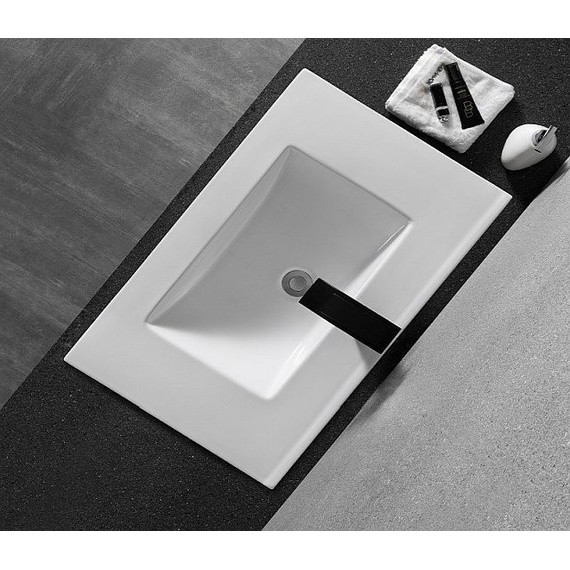 Раковина врезная на столешницу CeramaLux N 71 см YJ-803-70 - 5 Раковина врезная на столешницу CeramaLux N 71 см YJ-803-70 фото 5