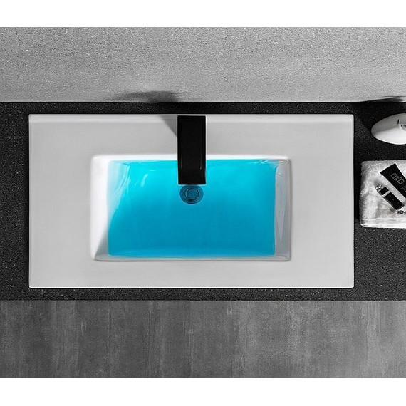 Раковина врезная на столешницу CeramaLux N 71 см YJ-803-70 - 6 Раковина врезная на столешницу CeramaLux N 71 см YJ-803-70 фото 6