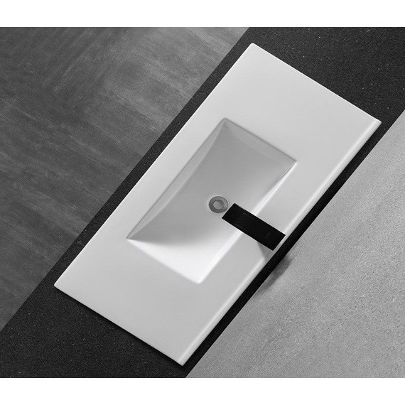 Раковина врезная на столешницу CeramaLux N 81 см YJ-803-80 фото 4