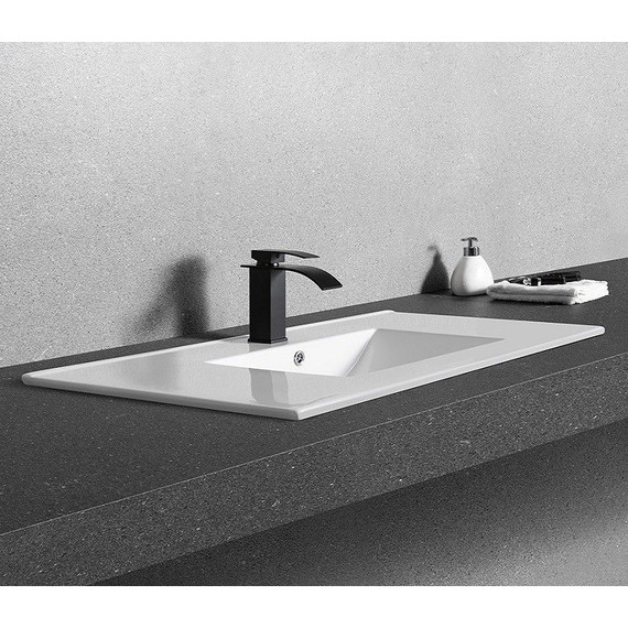 Раковина врезная на столешницу CeramaLux N 91 см YJ-803-90 - 3 Раковина врезная на столешницу CeramaLux N 91 см YJ-803-90 фото 3