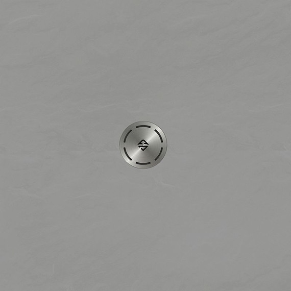 Каменный поддон Jacob Delafon Singulier 90x90 см E67033-MGZ, серый шелк фото 