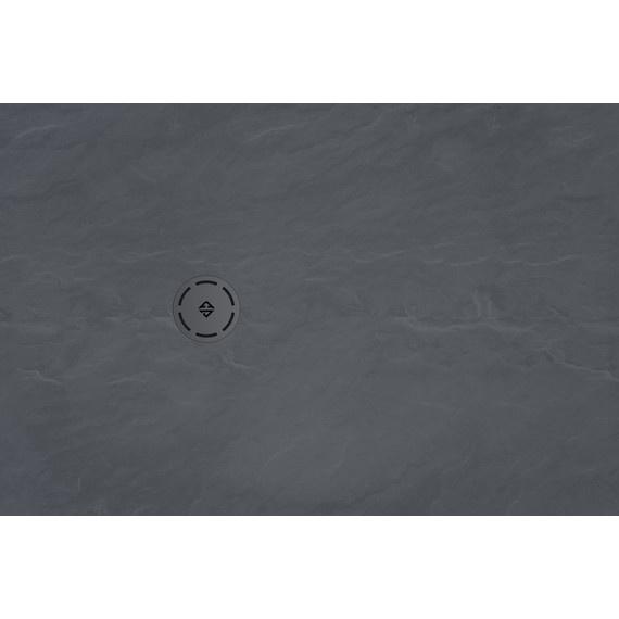 Каменный поддон Jacob Delafon Singulier 140x80 см E67015-NAD, серый сланец фото 