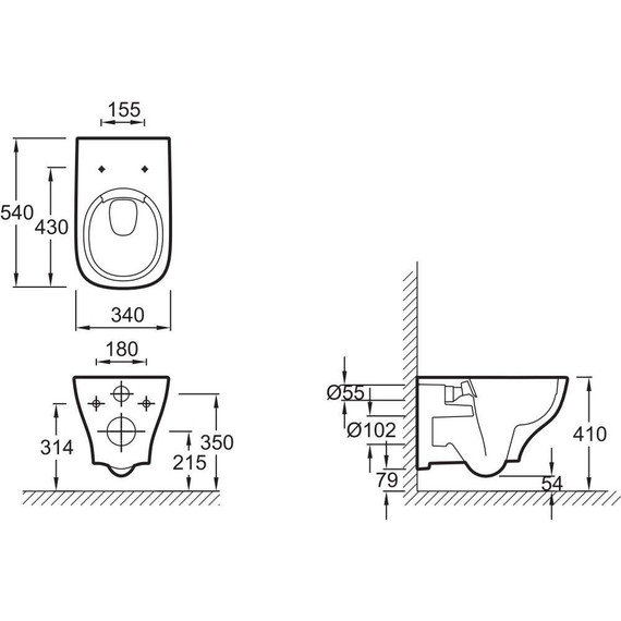 Инсталляция с подвесным безободковым унитазом Jacob Delafon Struktura E21750RU-00 - 9 Инсталляция с подвесным безободковым унитазом Jacob Delafon Struktura E21750RU-00 фото 9