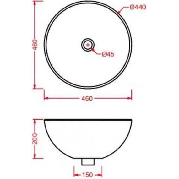 Раковина-чаша Artceram Laciotola 46 см LCL001 01 00 - 3 Раковина-чаша Artceram Laciotola 46 см LCL001 01 00 фото 3