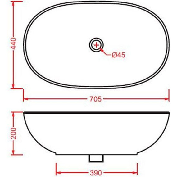 Раковина-чаша Artceram Laciotola 70 см LCL002 01 00 - 3 Раковина-чаша Artceram Laciotola 70 см LCL002 01 00 фото 3