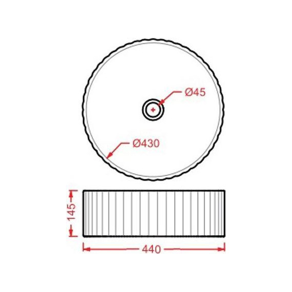 Раковина-чаша Artceram Millerighe 44 см OSL010 01 00 - 4 Раковина-чаша Artceram Millerighe 44 см OSL010 01 00 фото 4