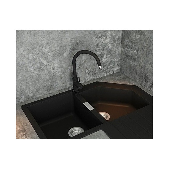 Смеситель для кухни Schock Plutos-D 710435,  оникс фото 4