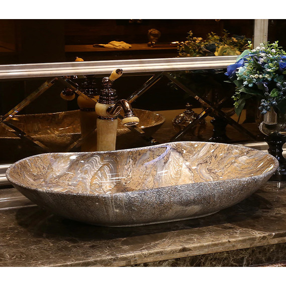 Раковина-чаша CeramaLux MNC 66 см 503 - 2 Раковина-чаша CeramaLux MNC 66 см 503 фото 2