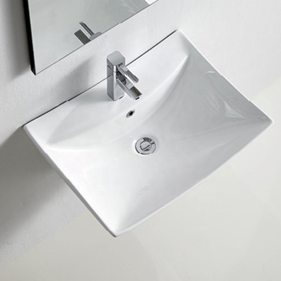 Раковина подвесная CeramaLux N 60 см G-822 фото 2