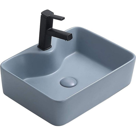 Раковина-чаша CeramaLux NC 48 см 7291MHL-4, голубой фото 