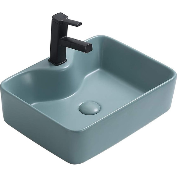 Раковина-чаша CeramaLux NC 48 см 7291MLG-6, зеленый фото 