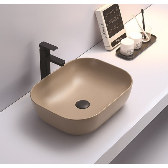 Раковина-чаша CeramaLux NC 50 см 78104MC-1, розовый фото 2