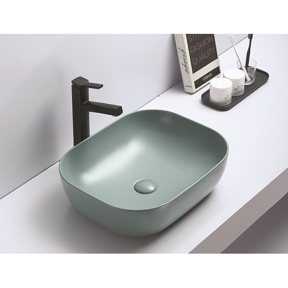 Раковина-чаша CeramaLux NC 50 см 78104MLG-6, зеленый фото 2