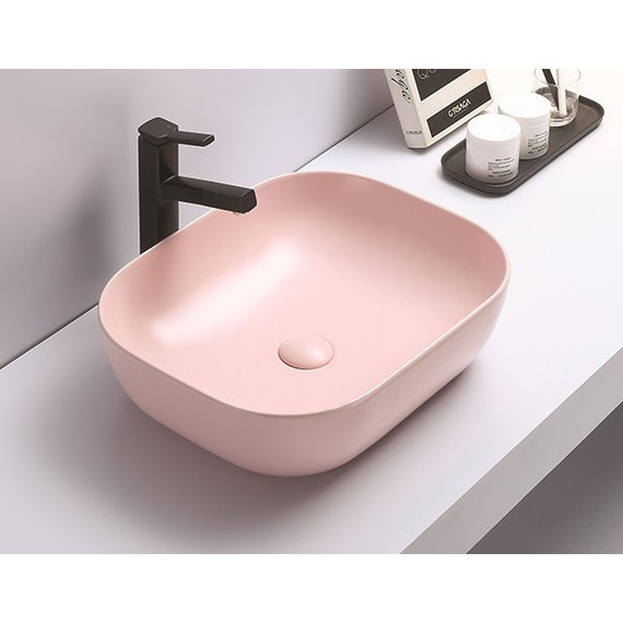 Раковина-чаша CeramaLux NC 50 см 78104MP-3, розовый фото 2