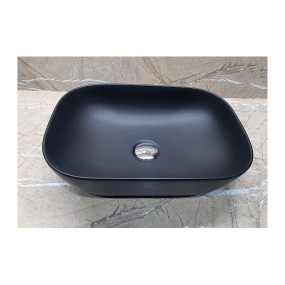 Раковина-чаша CeramaLux NC 45 см 78105MB, черный матовый фото 2