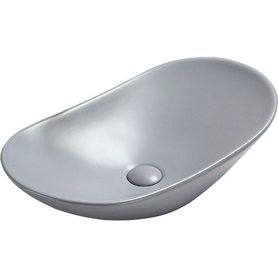 Раковина-чаша CeramaLux NC 61 см 7811AMHL-4, голубой фото 