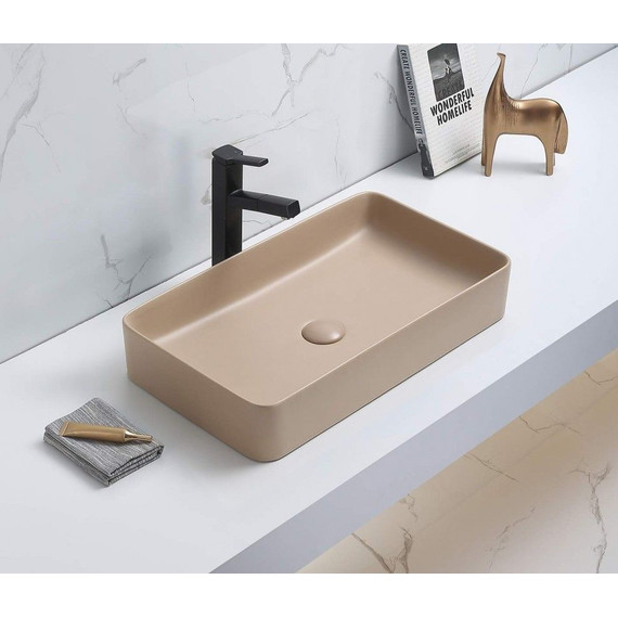 Раковина-чаша CeramaLux NC 60 см 78189MC-1, капучино фото 2