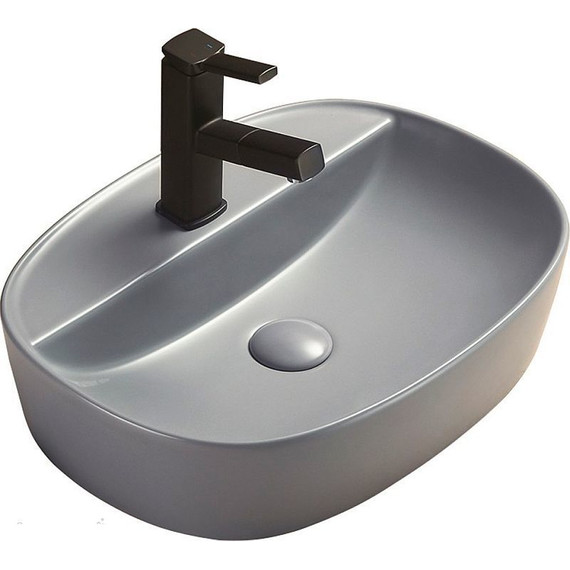 Раковина-чаша CeramaLux NC 50 см 78239XMHL-4, голубой фото 