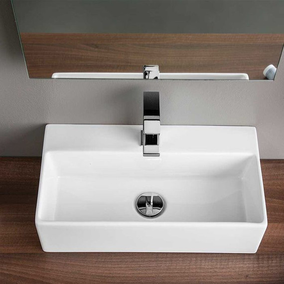 Раковина Artceram Quadro 65 см QUL003 01 00 фото 4