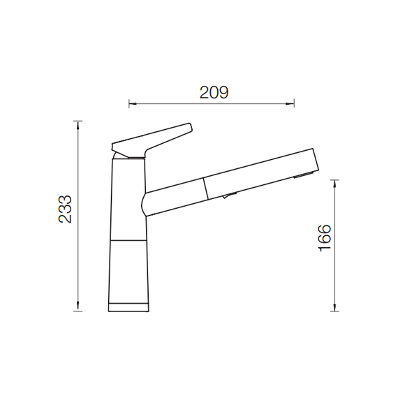 Смеситель для кухни Schock SC-510-D 710473, хром/альпина фото 2
