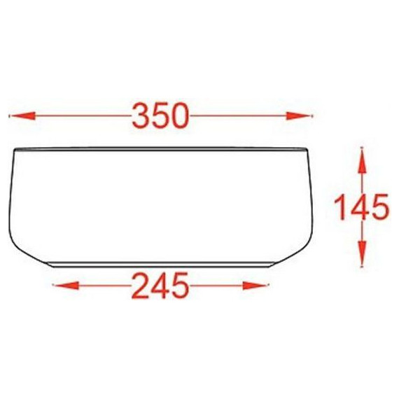 Раковина-чаша ArtCeram Cognac 35 см COL004 17 00 nero matt, чёрный матовый - 3 Раковина-чаша ArtCeram Cognac 35 см COL004 17 00 nero matt, чёрный матовый фото 3