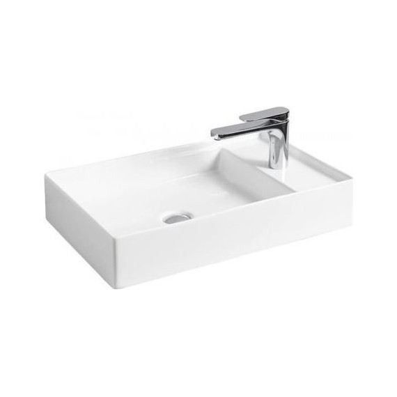 Раковина-чаша ArtCeram Scalino 60 см SCL003 05 00 bi matt, белый матовый фото 2