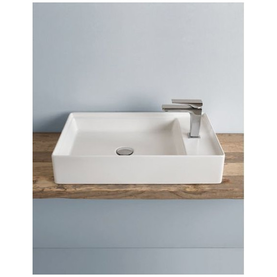 Раковина-чаша ArtCeram Scalino 60 см SCL003 05 00 bi matt, белый матовый фото 4