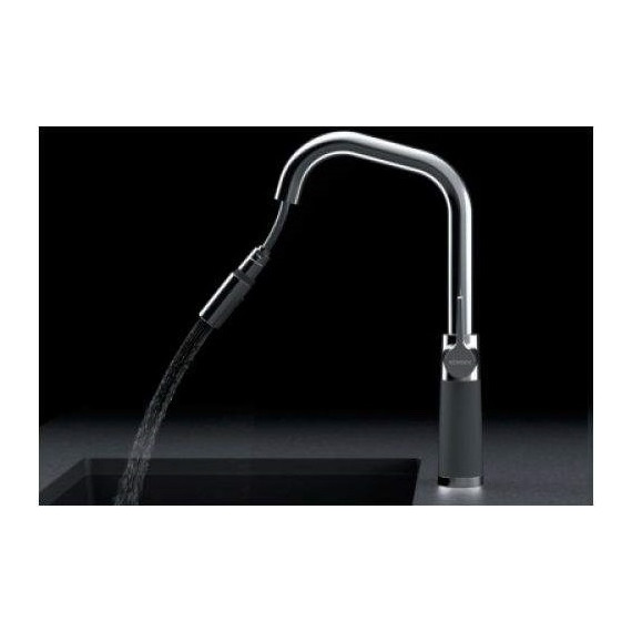 Смеситель для кухни Schock SC-530-D 710564, хром/баварский камень фото 4