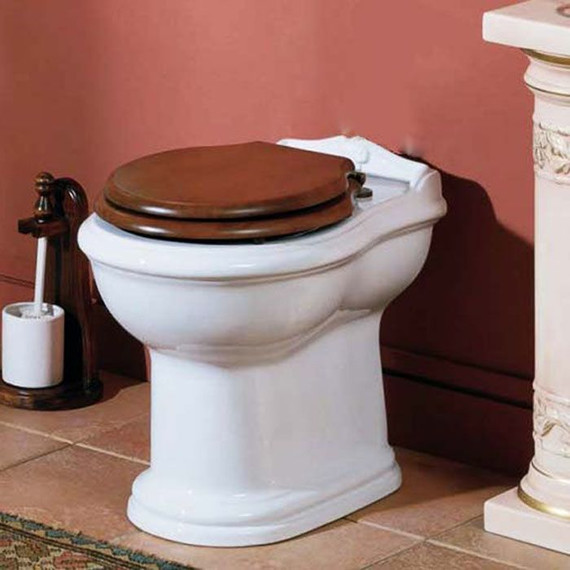 Унитаз приставной Azzurra Jubilaeum JUVCTPB00000BI фото 4