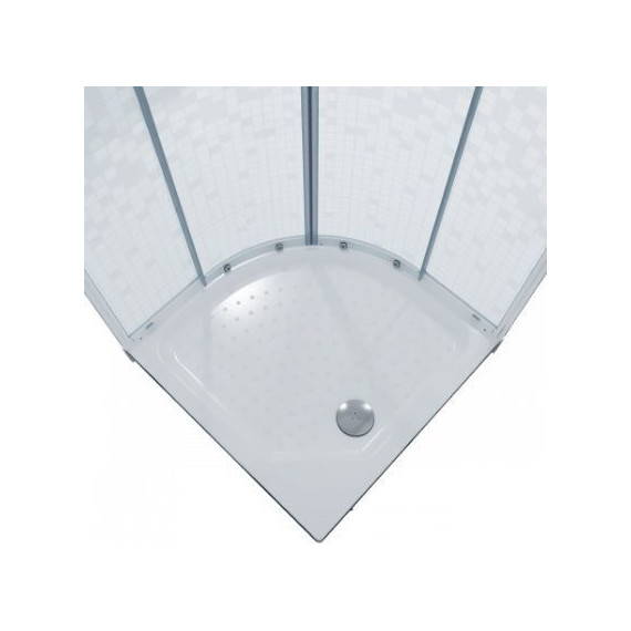 Душевое ограждение Triton Стандарт А Аква Мозаика 100х100 см, белый/узор - 2 Душевое ограждение Triton Стандарт А Аква Мозаика 100х100 см, белый/узор фото 2