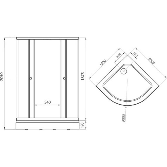 Душевое ограждение Triton Стандарт А Аква Мозаика 100х100 см, белый/узор - 7 Душевое ограждение Triton Стандарт А Аква Мозаика 100х100 см, белый/узор фото 7