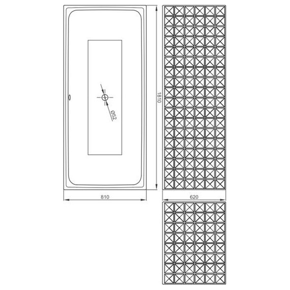 Ванна cтальная Bette Loft Ornament 181х81 см 3172-056 CFXX6A, чёрный глянцевый фото 7