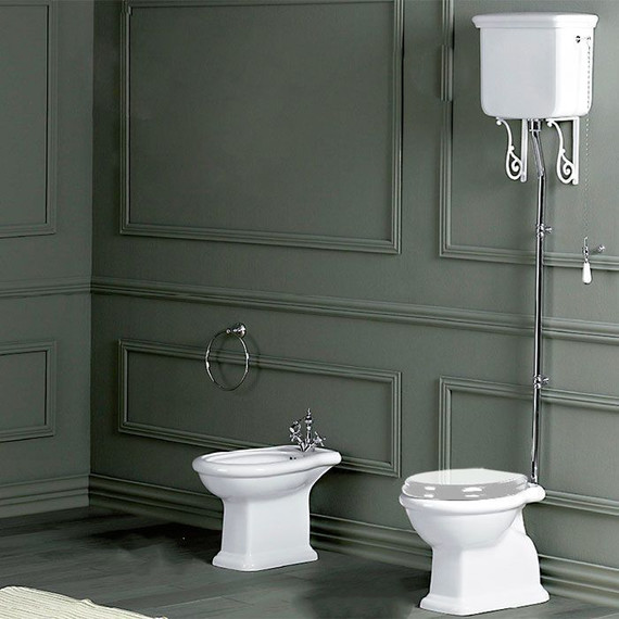 Унитаз-компакт Simas Lante LA02bi (высокий бачок) фото 4