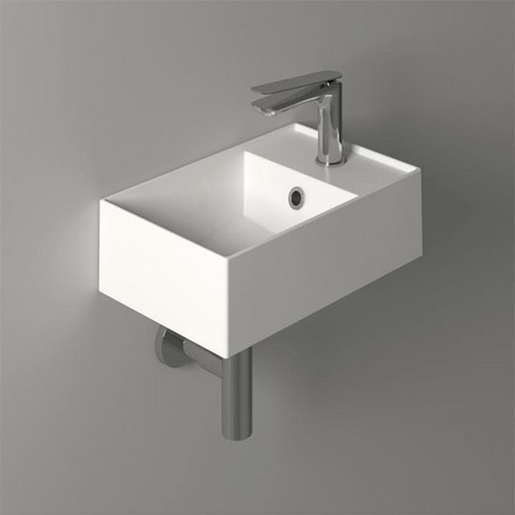 Раковина подвесная Simas Agile 40х27 см AG40 bi*1 - 2 Раковина подвесная Simas Agile 40х27 см AG40 bi*1 фото 2