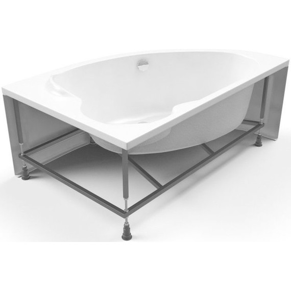 Ванна акриловая Cersanit Kaliope R 153x100 см - 10 Ванна акриловая Cersanit Kaliope R 153x100 см фото 10