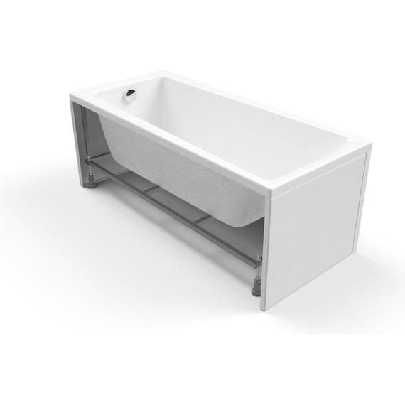 Ванна акриловая Cersanit Lorena 160x70 см, Размер - мм: 1600х700 - 6 Ванна акриловая Cersanit Lorena 160x70 см, Размер - мм: 1600х700 фото 6