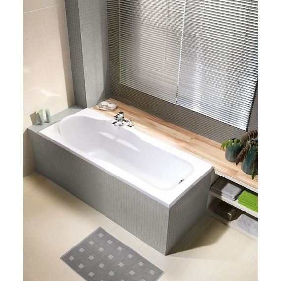 Ванна акриловая Cersanit Santana 150x70 см, Размер - мм: 1500х700 - 8 Ванна акриловая Cersanit Santana 150x70 см, Размер - мм: 1500х700 фото 8