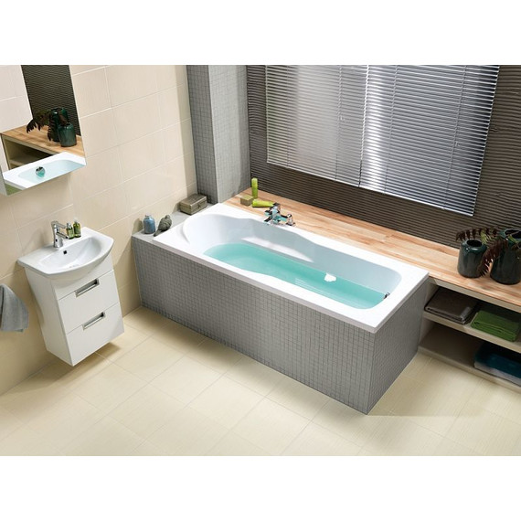 Ванна акриловая Cersanit Santana 150x70 см, Размер - мм: 1500х700 - 9 Ванна акриловая Cersanit Santana 150x70 см, Размер - мм: 1500х700 фото 9