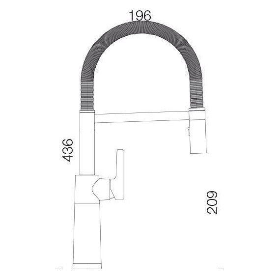 Смеситель для кухни Schock SC-550 710502, хром/саббиа фото 2