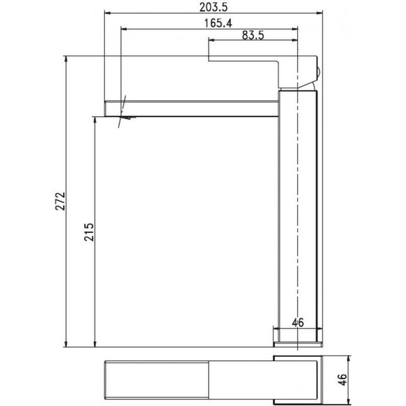Смеситель для раковины Aquanet Blanco AF420-11W, белый матовый - 3 Смеситель для раковины Aquanet Blanco AF420-11W, белый матовый фото 3