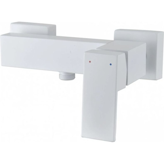 Смеситель для душа Aquanet Blanco AF420-30W, белый матовый фото 