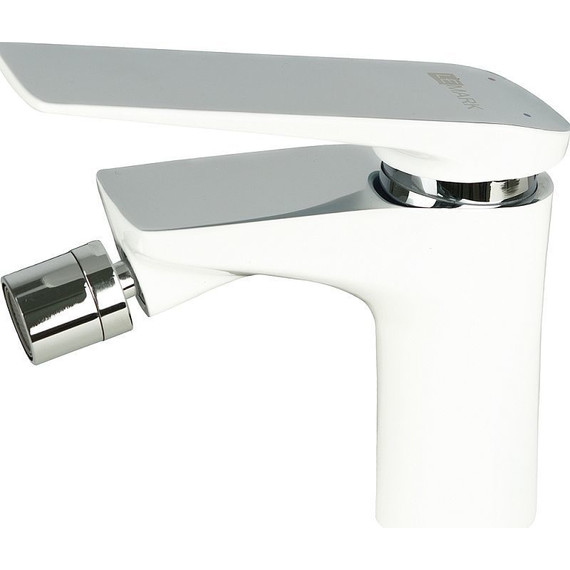 Смеситель для биде Lemark Allegro LM5908CW, хром/белый - 5 Смеситель для биде Lemark Allegro LM5908CW, хром/белый фото 5