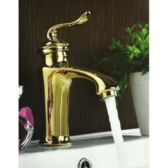 Смеситель для раковины Lemark Brava LM4706G, золото фото 6