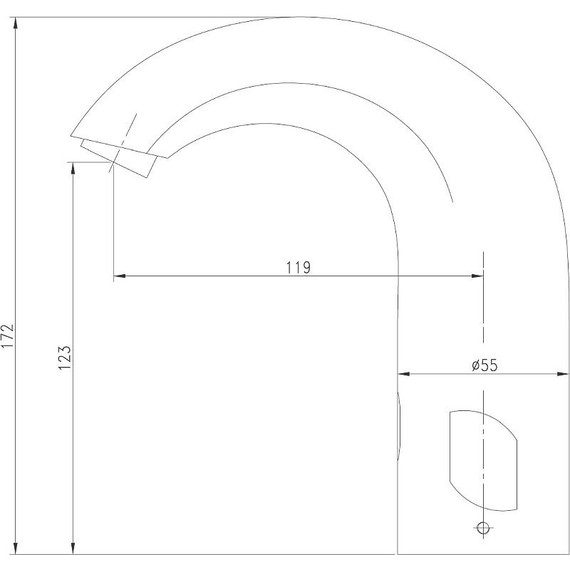 Смеситель для раковины электронный Lemark Project LM4656CE фото 3