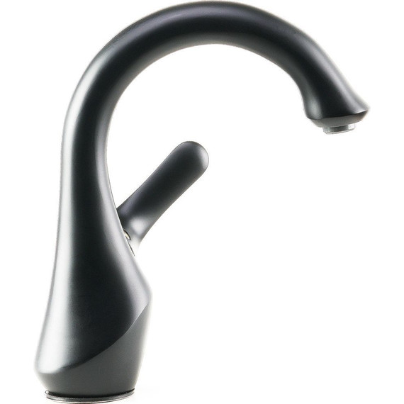 Смеситель для раковины Lemark Swan LM5406BG, черный/золото фото 4