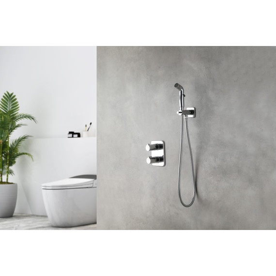 Набор для гигиенического душа с термостатом Lemark Yeti LM7820C - 2 Набор для гигиенического душа с термостатом Lemark Yeti LM7820C фото 2