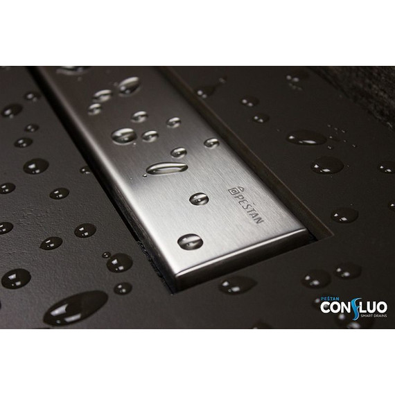 Трап Pestan (BETTOSERB) Confluo Frameless Line 85 см 13701233, хром матовый (под плитку), Цвет производителя: хром, Размер трапа: 900 - 13 Трап Pestan (BETTOSERB) Confluo Frameless Line 85 см 13701233, хром матовый (под плитку), Цвет производителя: хром, Размер трапа: 900 фото 13