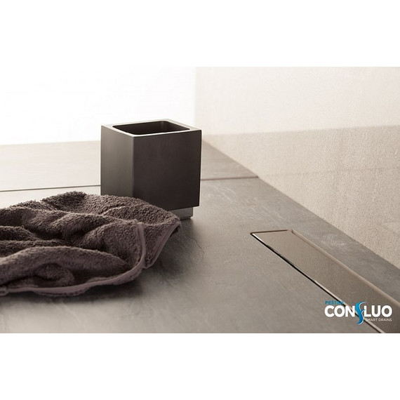 Трап Pestan (BETTOSERB) Confluo Frameless Line Black Glass 55 см 13701203, хром/черный - 9 Трап Pestan (BETTOSERB) Confluo Frameless Line Black Glass 55 см 13701203, хром/черный фото 9