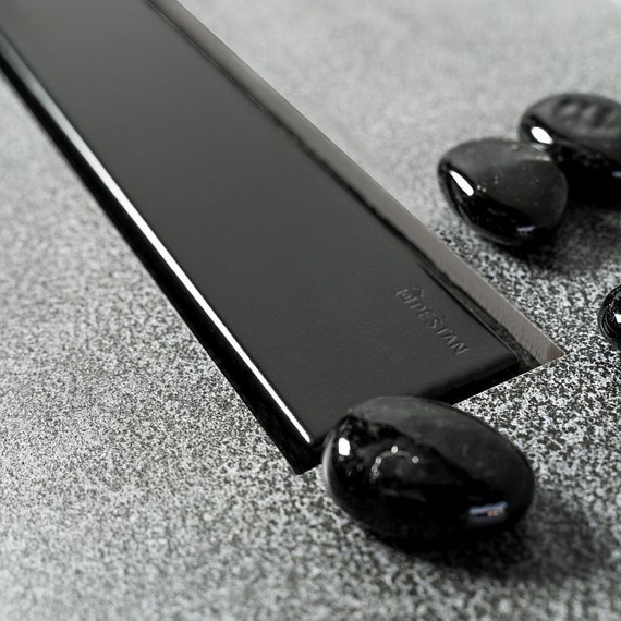 Трап Pestan (BETTOSERB) Confluo Frameless Line Black Matte 85 см 13701322, черный матовый (под плитку), Цвет производителя: чёрный, Размер трапа: 850 фото 2