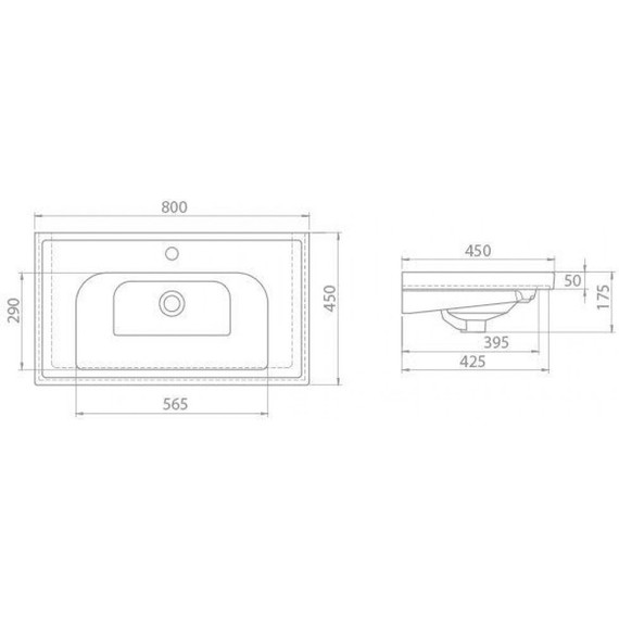 Тумба подвесная с раковиной Opadiris Элеганс 80 см, белый матовый - 7 Тумба подвесная с раковиной Opadiris Элеганс 80 см, белый матовый фото 7